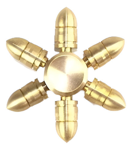 Diy Bala Fidget Latón Spinner Edc Foco Dedo Mano Anti Estrés 0