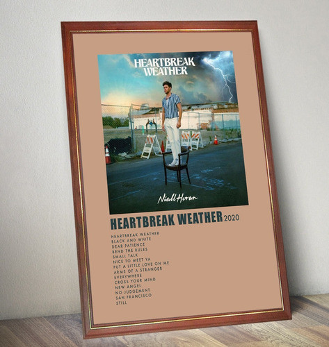 Niall Horan Poster Album Heartbreak Weather Cuadro P Colgar 0