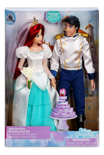 Ariel Eric La Sirenita Wedding Doll Princesas Disney 0