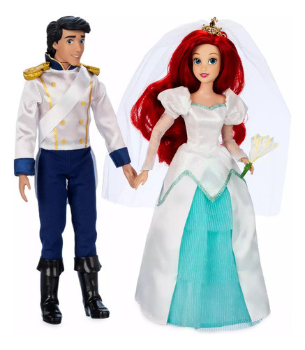Ariel Eric La Sirenita Wedding Doll Princesas Disney 1