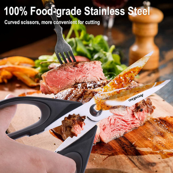 Tijeras De Cocina Profesionales En Acero Inoxidable Para Car 1