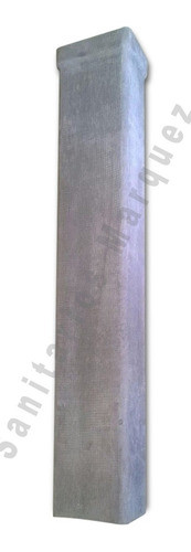 Conducto Tubo Ventilación Fibrocemento 20x30cm X 120cm Largo 1