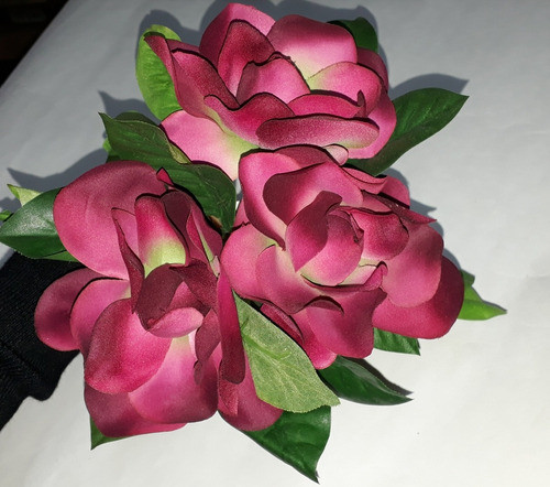 Jazmin Flor Artificial Bordo Decoracion Fiestas Souvenirs X1 0