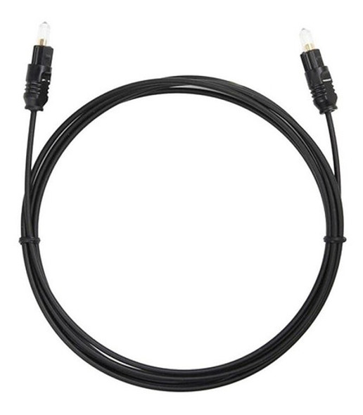 Cable De Audio Digital Óptico Toslink 2 Metros Fino 0