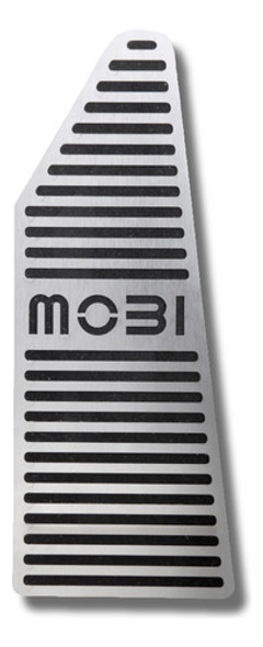 Descanso De Pé Aço Inox Fiat Mobi Automátic 0 Descanso De Pé Aço Inox Fiat Mobi Automátic 0