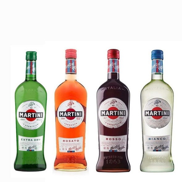 Combo Vermouth Martini / Rosato, Rosso,dry E Bianco - 750ml 0