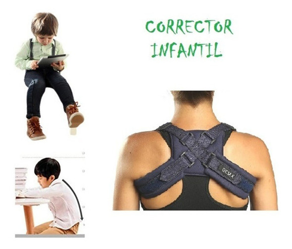 Corrector De Postura Espalda Espaldera Niños Pediatrico 1