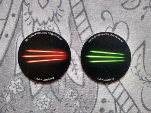 Lote 2 Tazos Star Wars Mcdonald's 2020 0