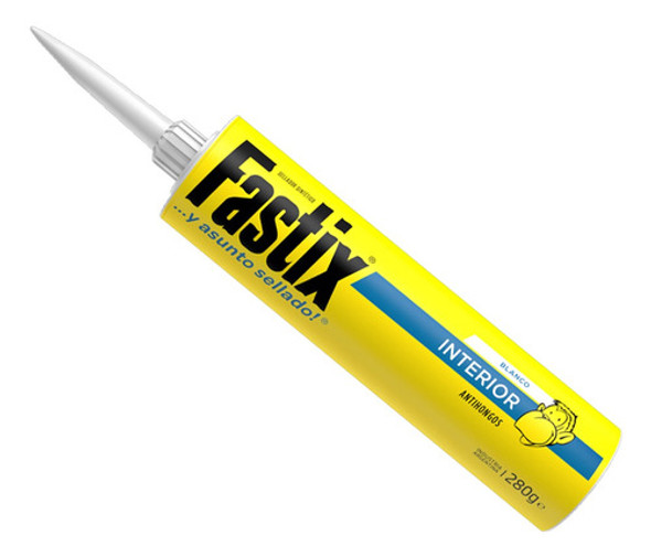 Fastix Sellador Antihongo Blanco Interior Cartucho 280 Grs 0