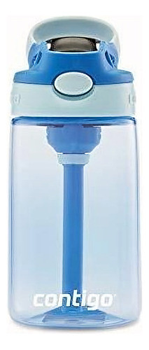 Contigo Botella De Agua Pequeña De 400 Ml Para Niños Azul 0