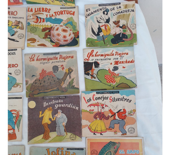 Lote 5 Hermosos Antiguos Cuentos P Niños Constancio C Vigil 1