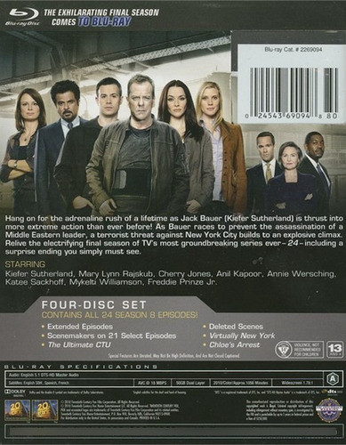 Blu-ray 24 Season 8 / Temporada 8 1