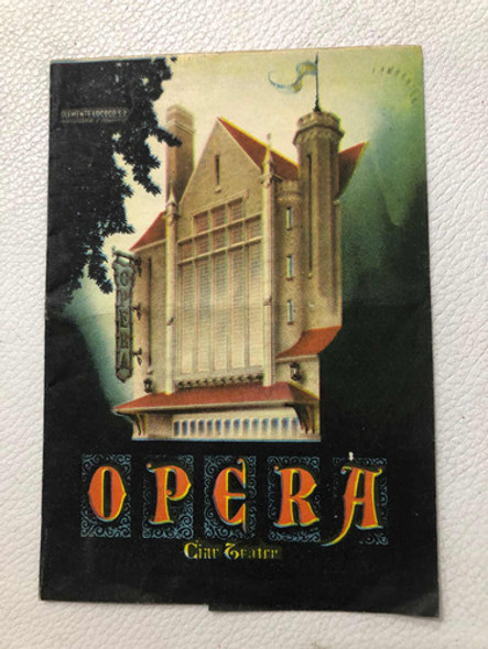 Antiguo Programa Cine Teatro Ópera Nace Una Estrella 1956 0