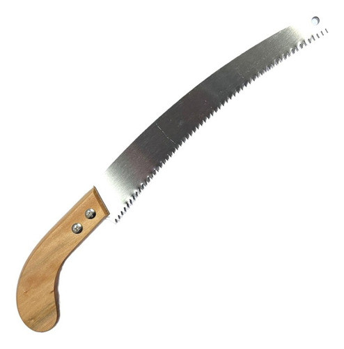 Serrucho Curvo De Poda Dentado 50 Cm Mango Madera 0
