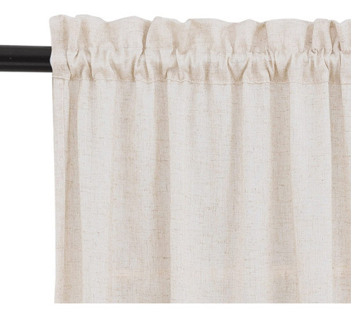 Collact Cortinas De Cocina Crudas De 36 Pulgadas De Largo, C 1