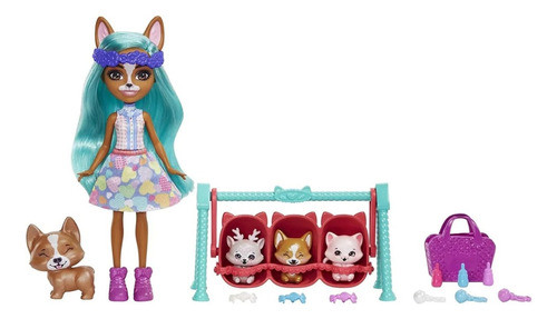 Enchantimals - Baby Best Friends Crizia Corgi & Show - Hlk83 0