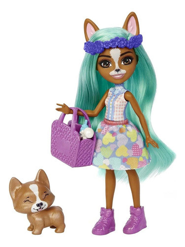 Enchantimals - Baby Best Friends Crizia Corgi & Show - Hlk83 1
