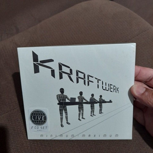 Cd Duplo Kraftwerk Kraftwerk Minimum Maximum Lacrado 1