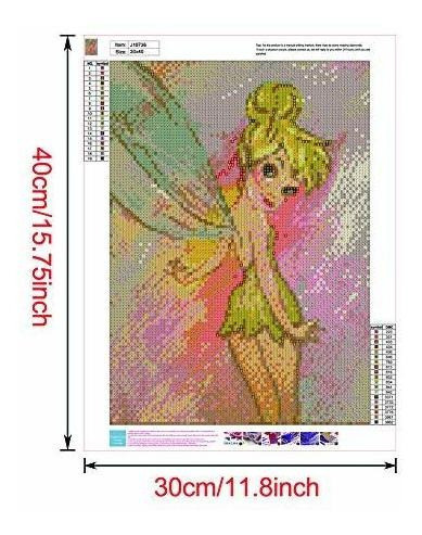 Pintura Por Diamantes Kit Completo 30x40cm -855cpysg 1