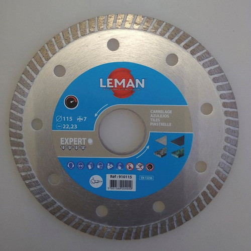 Disco Diamantado Leman 115x1,2x7x22,23mm 0