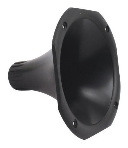 Difusor Bocina Corneta Corta Negra Para Driver 1 Pulgada 0
