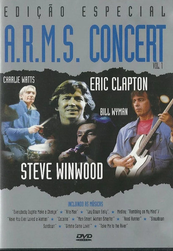 Dvd Arms Concert - Volume 1 - Edição Especial - Original 0