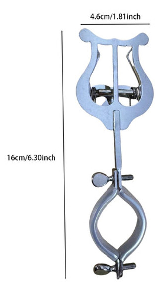 Suporte De Lira Para Clarinete Leve Para Banda Marcial Para 1