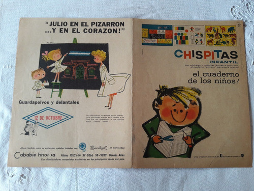 Antigua Lamina Billiken - Banderas Argentinas Historicas 1