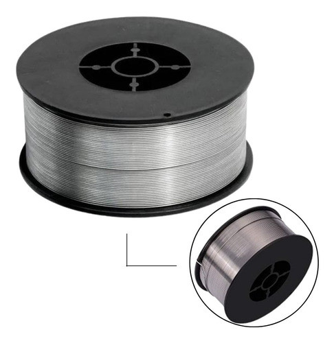 Arame De Solda Revestido Mig Uso Sem Gás 0,8 Mm 1kg 0