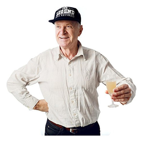 La Leyenda Ha Retirado Sombrero Retiro Fiesta Suministros Re 0