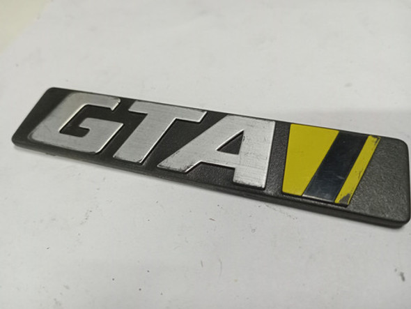 Logo Insignia Guardabarro Renault Fuego Gta (usada) 1