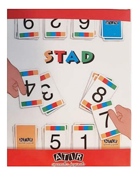 Stad Juego De Cartas Numeros Matematicas Velocidad Didactico 0