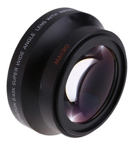67mm Digital Alta Defini??o 0.43 × Super Grande Angular 0