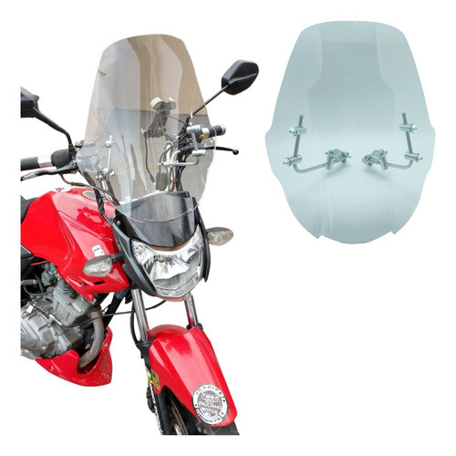 Bolha Parabrisa Para Moto Honda Cb 300  - Cristal 1