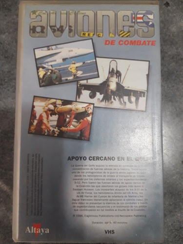 Vhs Aviones De Combate N°2 Apoyo Cercano En El Golfo 1