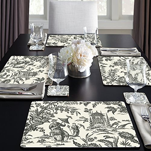 Cala Home Set De 4 Manteles Individuales De Tableros Duros, 1