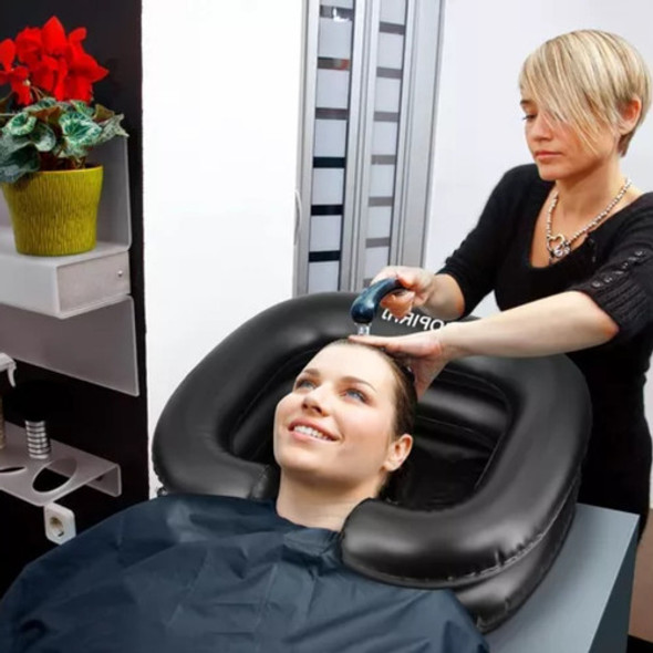 Lavabo O Bañera Inflable Para Lavar Cabello En Cama Portátil 1
