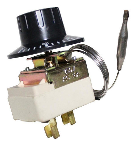 Termostato Regulador Analógico Chapa Bifeteira Metalcubas 1