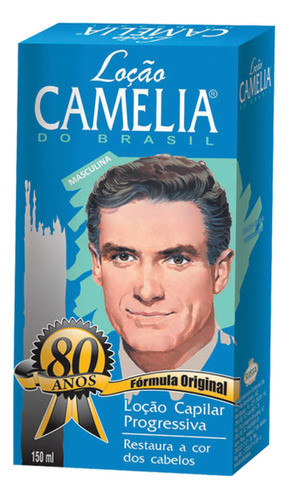 Camélia Brasil Loção Progressiva Capilar Masculina 150ml 0