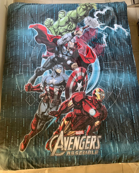 Acolchado Twin + Funda Almohadon Avengers 0