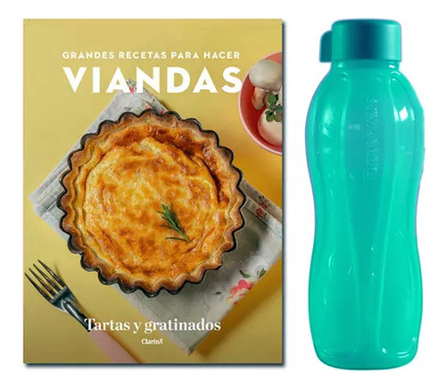 Grandes Recetas Para Viandas N° 3 + Tapperware Botella 1lt 0