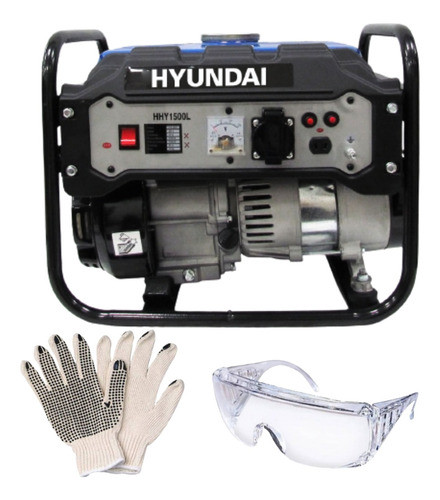 Generador 1200w Hyundai Nafta 4.8 Litros Sc- 0