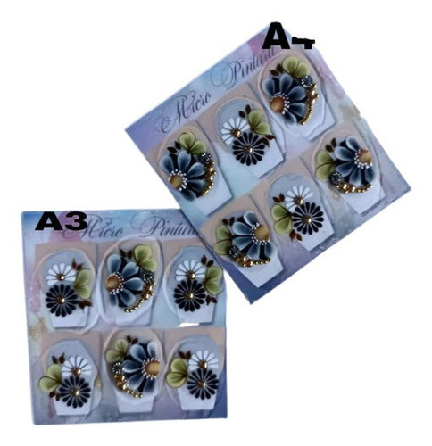 Kit Adesivos De Unhas Artesanal 1