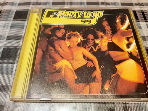 Mtv Party To Go 99 - Cd Compilado  Importado - Dance 90 0