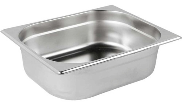 Pct C/ 4 Cubas Gn Gastronômicas Rechaud Buffet Inox 1/2x100 0
