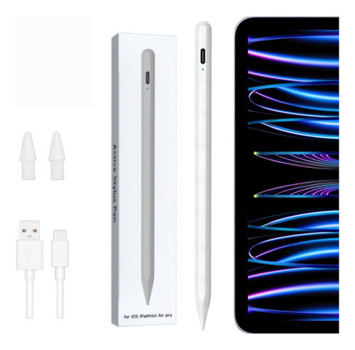 Caneta Stylus Com Palm Rejection iPad 9 Geração 10.2 2021 0