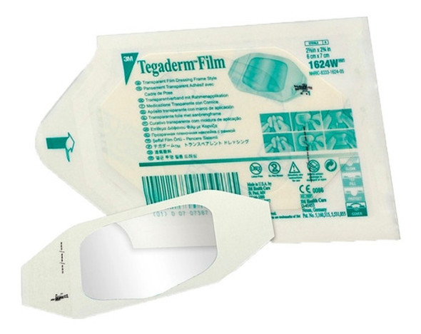 Aposito Impermeable Tegaderm 3m 6x7 Cm (10 Unidades) 1624w 0