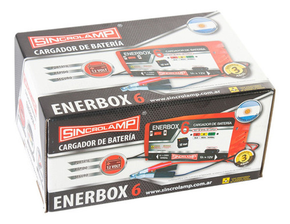 Cargador De Bateria Enerbox 6 1