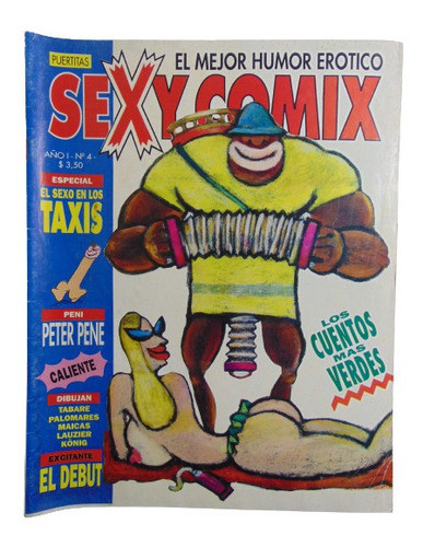 Adp Revista Puertitas Sexy Comix Añi 1 N° 4 Diciembre 1992 0