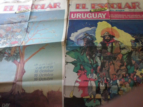 Antiguo Suplemento El Escolar 1981-82 El Pais Lote X 23 Dif. 1